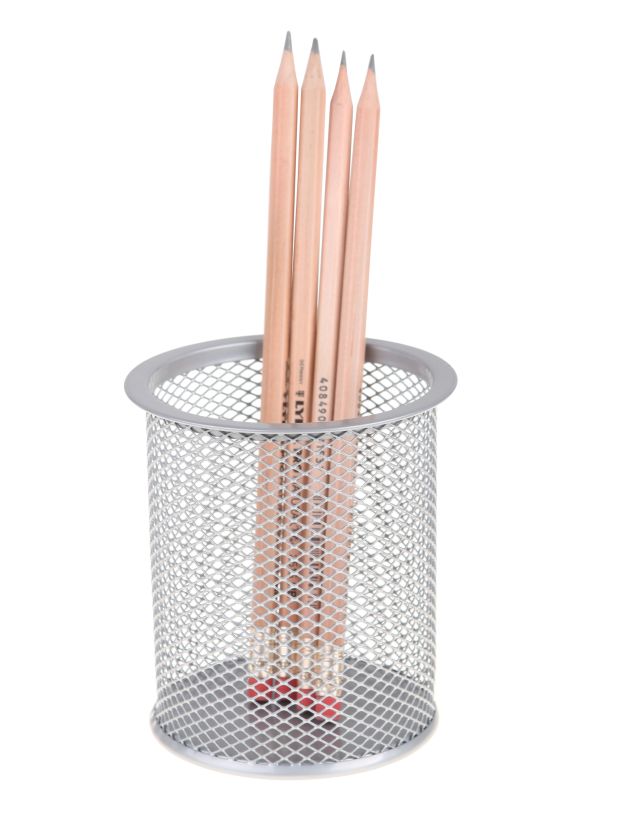 Kubek siatkowy duży srebrny NET